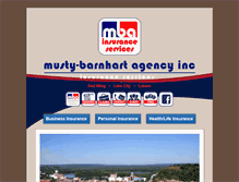 Tablet Screenshot of mustybarnhart.com